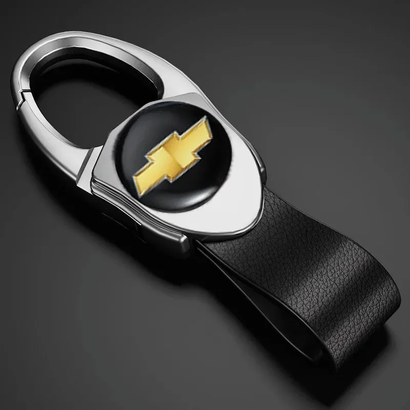 

Автомобильный брелок из сплава, кожаные брелоки, подвеска для Chevrolet Aveo Captiva Matiz Cruze Malibu Orlando Equinox Spark Sail S10