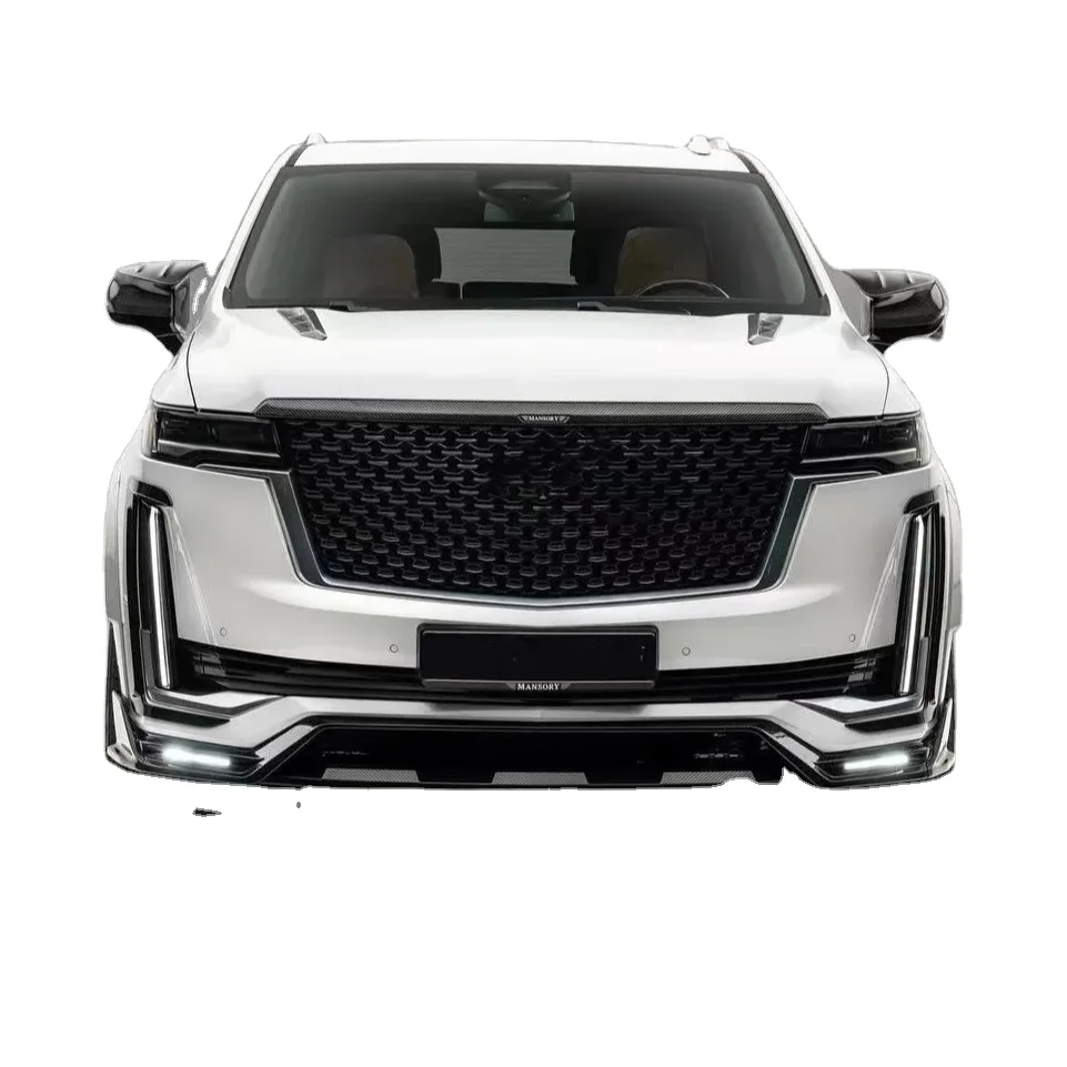 Детали для Escalade Carbonfaser-Bodykit Escalade-модернизация MSY-стиль Carbon-передний диффузор lippen