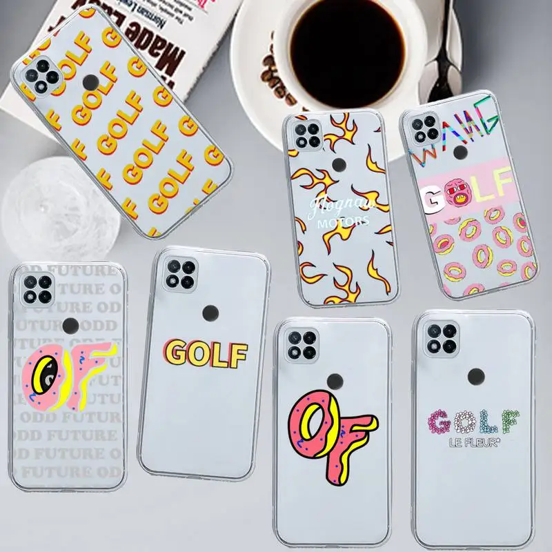 

Golf Wang Tyler Creator Phone Case Transparent for Xiaomi redmi note x f poco 10 11 9 7 8 3 i t s pro cover shell coque