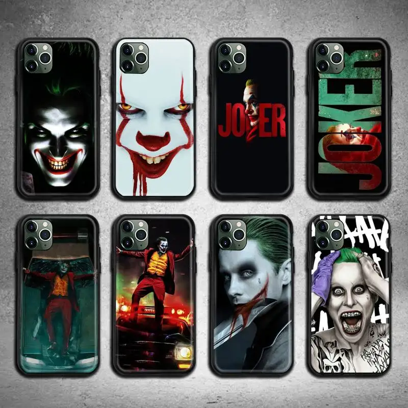 

Joker Phone Case For iphone 13 12 11 Pro Max Mini XS Max 8 7 6 6S Plus X 5S SE 2020 XR cover