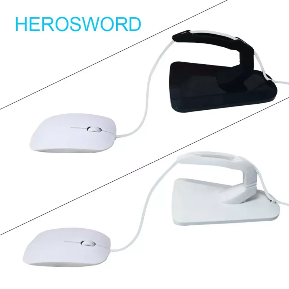 

Laptop Mouse Wire Holder Clip for PUBG/CS/CF/LOL Desktop Bungee Cord Cable Computer Bracket Fixer Gaming Organizer Clamp