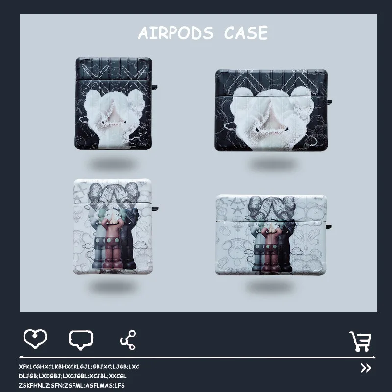 

Creative Fashion Doll AirPods 3 Case Apple AirPods 2 Case Cover AirPods Pro Case IPhone Earphone Accessories Air Pod Case