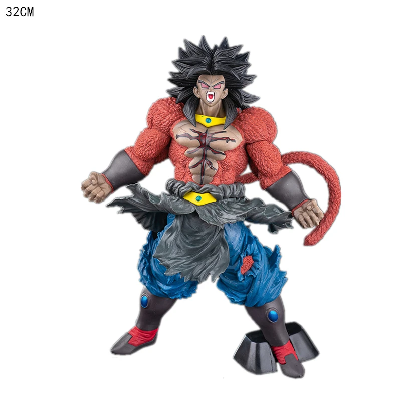 

New Dragon Ball Anime Character Boutique Angry Broly/Goku Character Model Movable Doll Toy Oornaments Christmas Birthday Gift