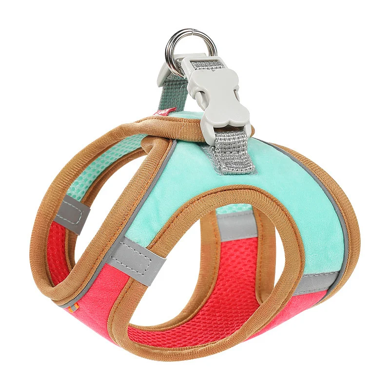 Жилет для домашних животных Воздухопроницаемый светящийся шнурок на грудь кошек