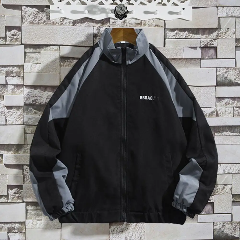 Popular Unisex Jacket Non-Fading Keep Warm Super Soft Unisex Baseball Bomber Jacket Autumn Female Clothing