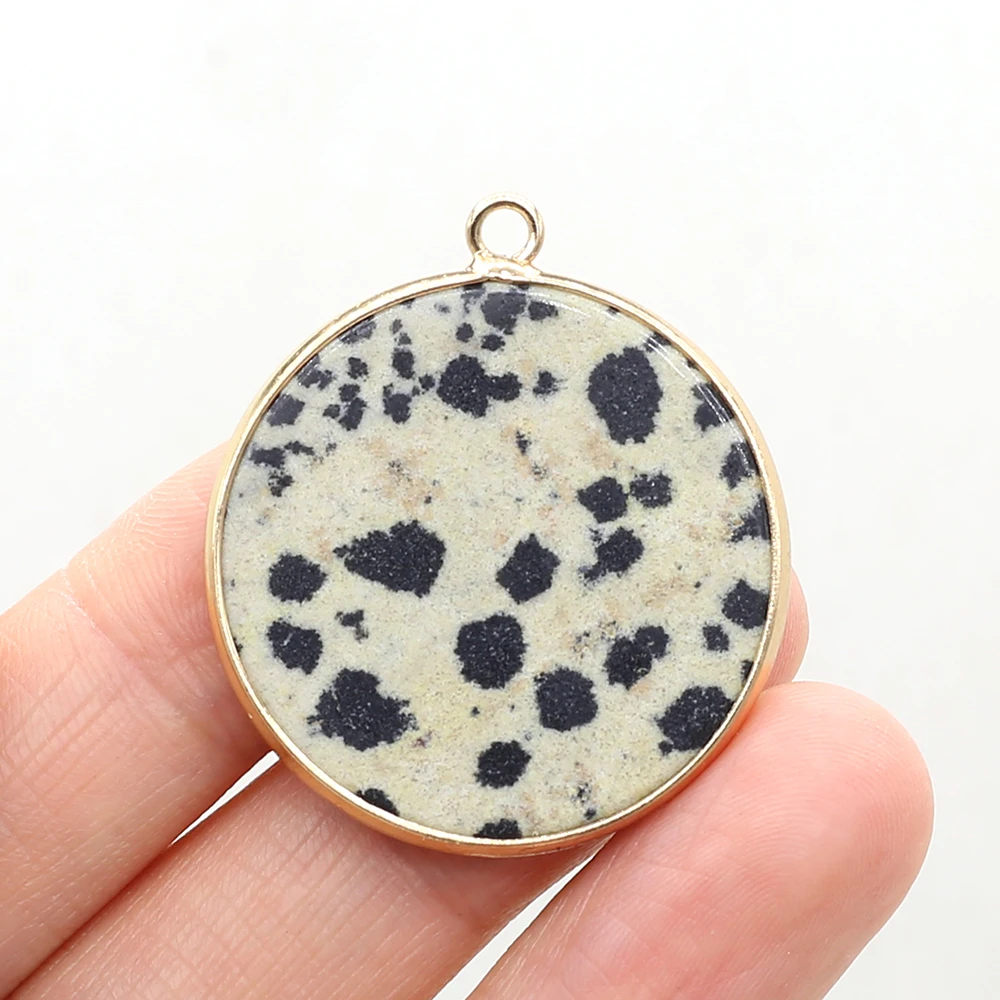 Женские круглые серьги-подвески 31x36 мм |