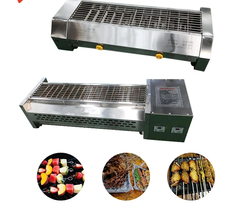 Мини Профессиональный чугунный греческий газ бамбуковая древесина Встроенный