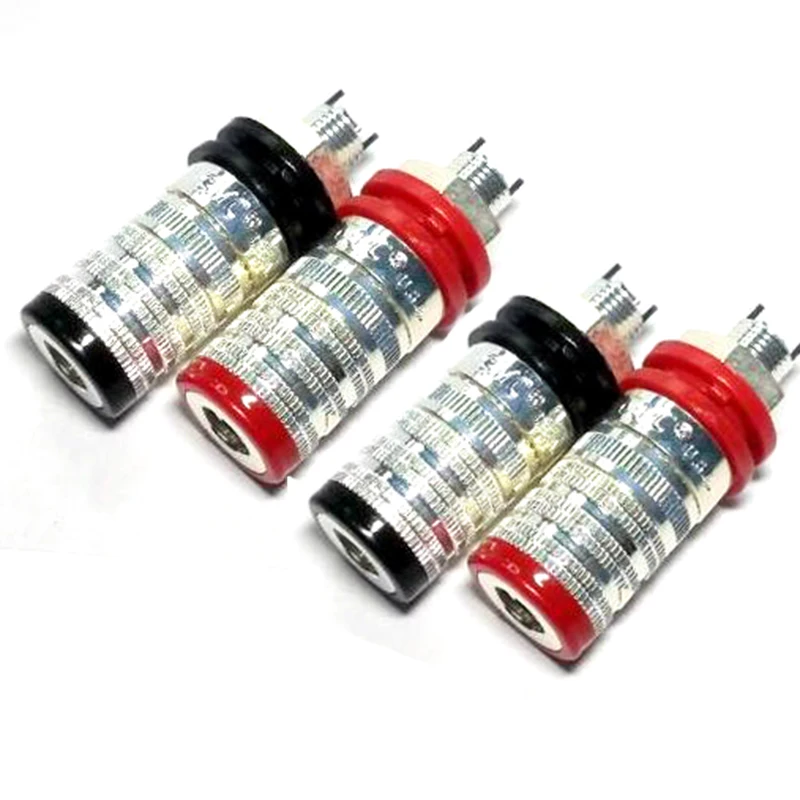 Высококачественная Посеребренная клемма для динамика CMC 838S-AG, hifi усилитель, CD DVD-плеер, динамик, терминальный разъем