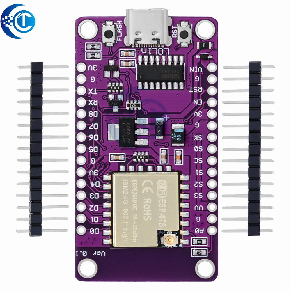 USB Nodemcu Lua wifi v3 ESP8266 макетная плата с разъемом Type-c Серийный беспроводной модуль Wi-Fi