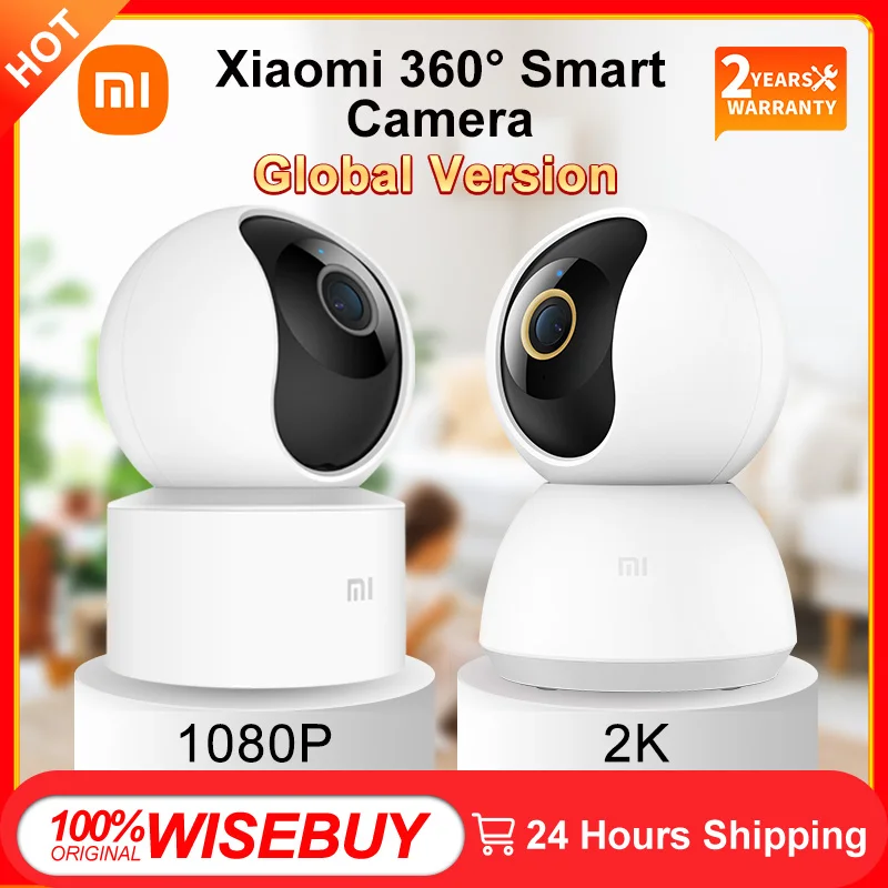 Глобальная версия Xiaomi Mini 360 ° PTZ IP-камера SE 1080P 2K HD Wifi инфракрасное ночное видение