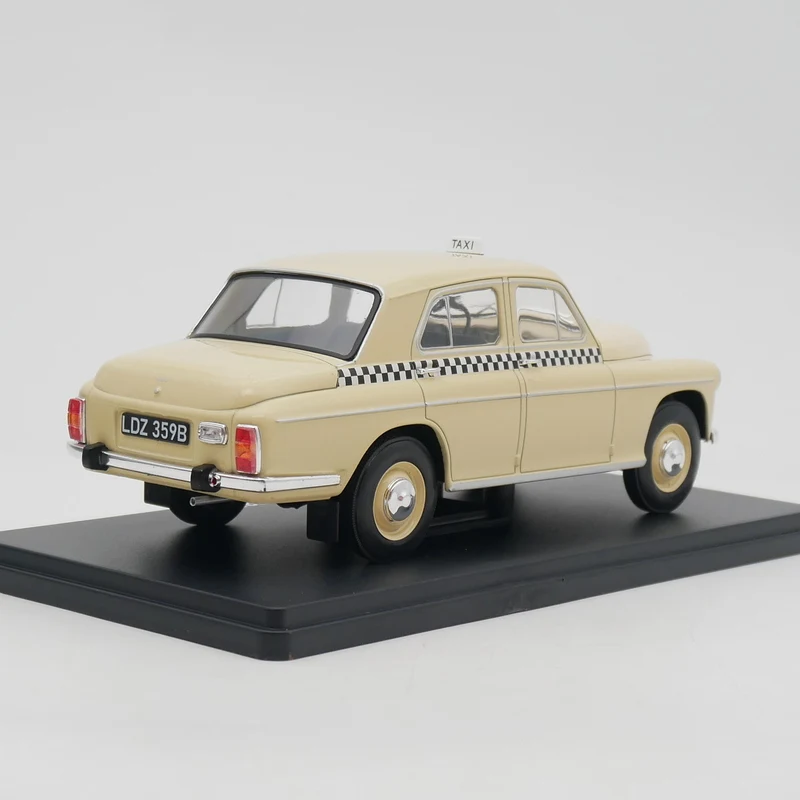Фото Коллекционная модель автомобиля Ixo 1:24 FSO WARSZAWA 223 1964 (Варшавское такси) из сплава, сувенир, подарок, украшение для витрины №3