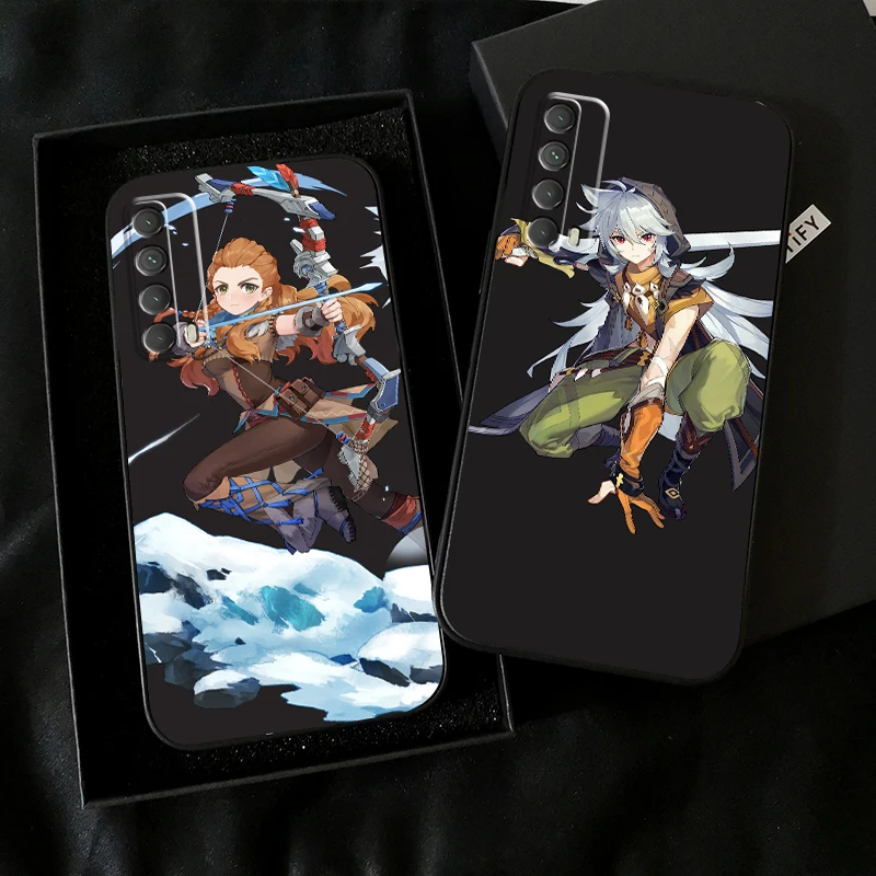 

Genshin Impact Project Game Phone Case For Huawei Honor 10 V10 10i 10 Lite 20 V20 20i 20 Lite 30S 30 Lite Pro Coque
