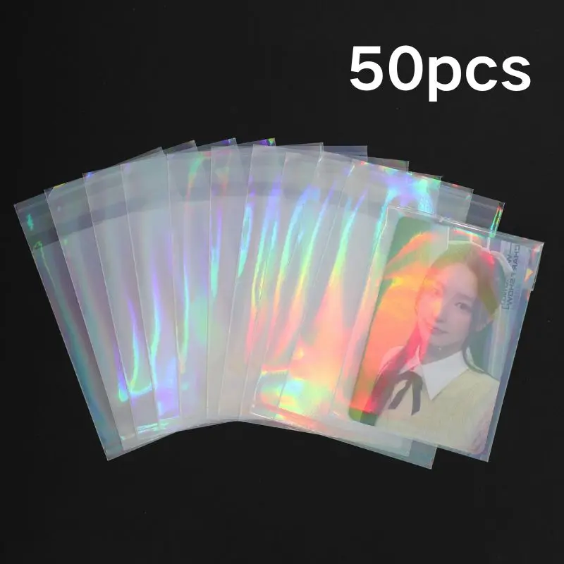 

Прозрачные держатели для карт 50 шт.