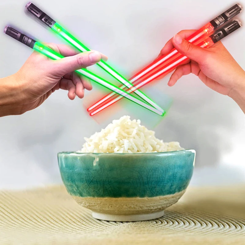 

LED Luminous Chopsticks Hair Glowing Jewelry Fluorescent Stick Concert Artifact Restaurant Gift