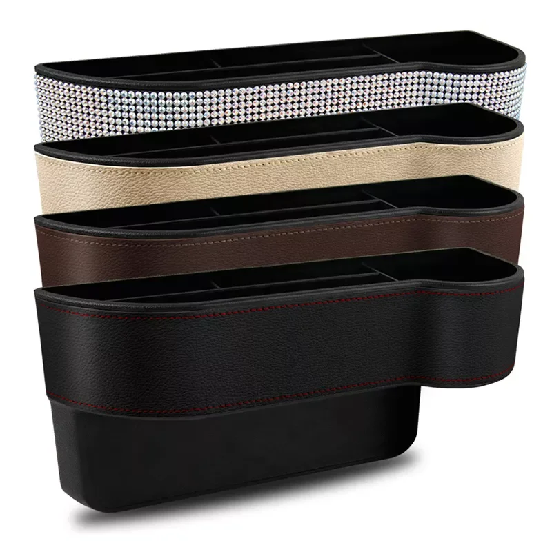 

Storage Box Organize Pocket Auto Seat Gap Phone Garbage Glasses Cup Holder Automotive Interior Supplies