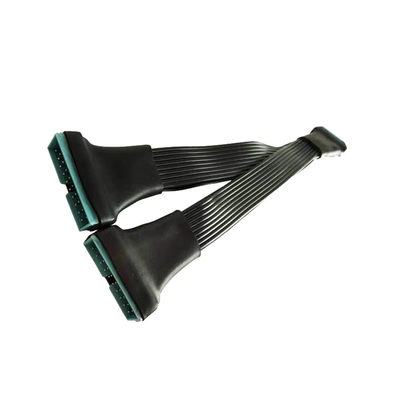 Материнская плата USB 3 0 19-контактный разъем 1–2 удлинительный кабель-разветвитель