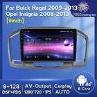 NaviFly 8 ядер 8G 128G 1280*720 Carplay Android автомобильный мультимедийный плеер для Buick Regal для Opel Insignia 1 2009 - 2013