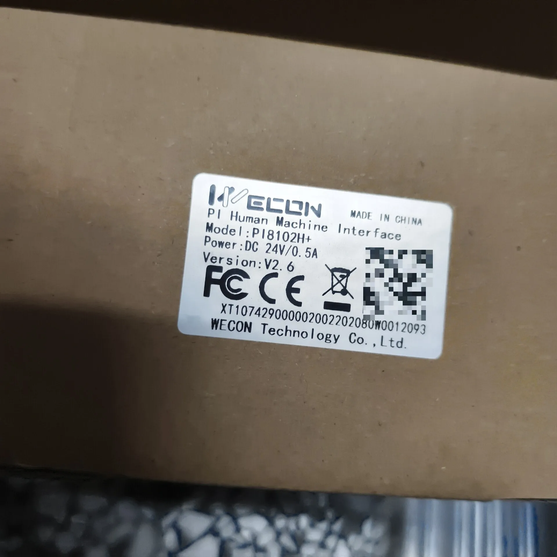 Фото Совершенно новый WECON PI8102H + сенсорный экран, оригинальный и подлинный, в упаковке. №3