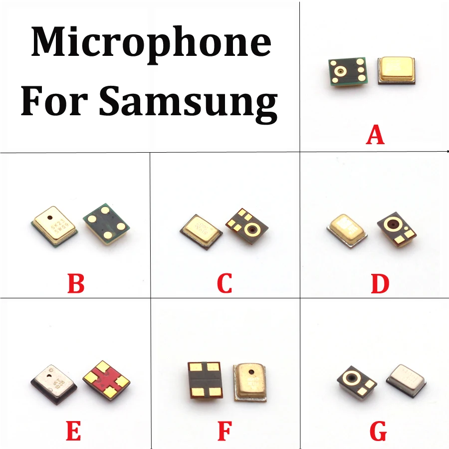 

50 шт. Внутренний микрофон динамик для Samsung S10 S9 S8 Plus S7 S6/Note 10 9 8/J1 J2 J3 J4 J6 J8 On5 ON7 A6 A30 A50 A10 A20 A11 микрофон