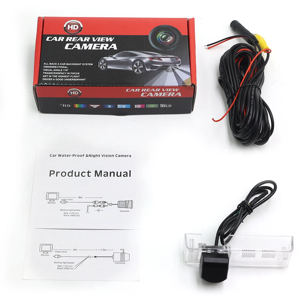 Камера заднего вида ZJCGO AHD 1080P с функцией ночного видения для Chery J11 Higgo Tiggo 3