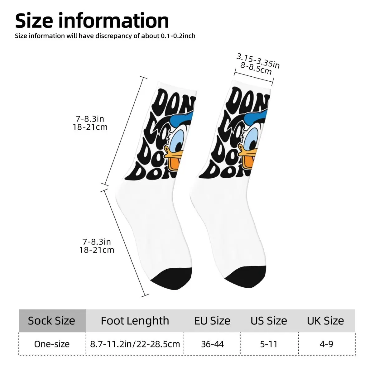 Модные хлопковые носки для мужчин и женщин Disney аксессуары средней длины короткие