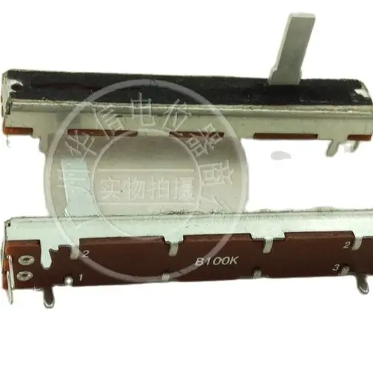 

50 шт. Высокое качество 60 мм SL-4521N смеситель одинарный потенциометр B10K A10K B50K B100K железная ручка 15MMC