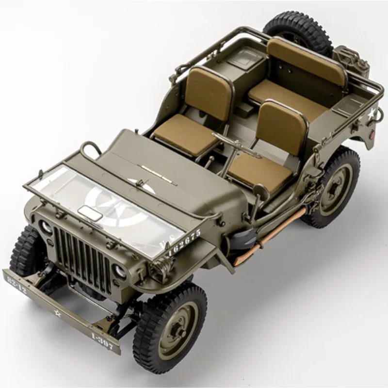 Фонарь Rochobby 1941 Willys MB 1/12 Радиоуправляемый автомобиль внедорожник RTR армия фонарь 2