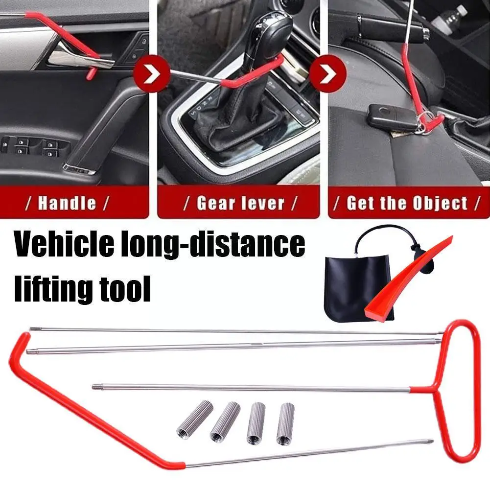 

Professional Car Wedge Pump Locksmith Thickened Door Emergency Air Tool Repair Reach Cushion Open Kit Grabber Unlock With L I2x2