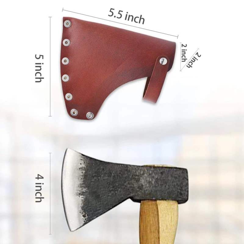 

Кожаный регулируемый топор, топор, чехол, защитная оболочка, чехол для Ax Blade, аксессуары для кемпинга, уличный домкрат для работы
