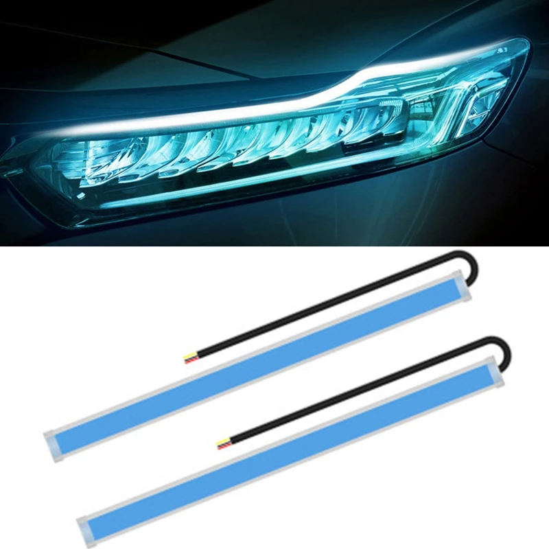 Универсальные светодиодные Автомобильные дневные ходовые огни DRL