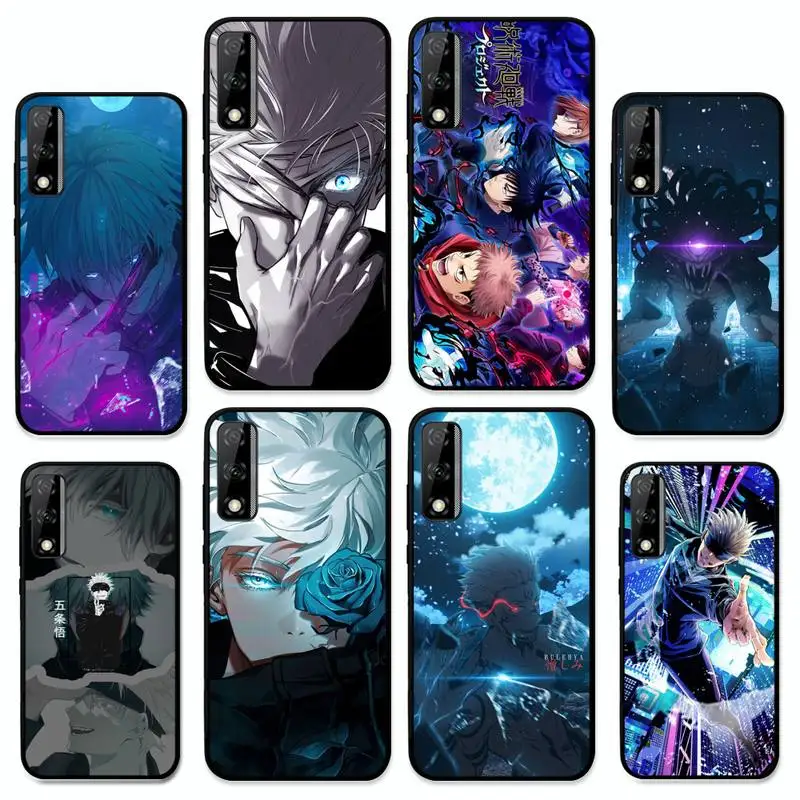 

Anime Jujutsu Kaisen Gojo Satoru Phone Case for Huawei Y 6 9 7 5 8s prime 2019 2018 enjoy 7 plus