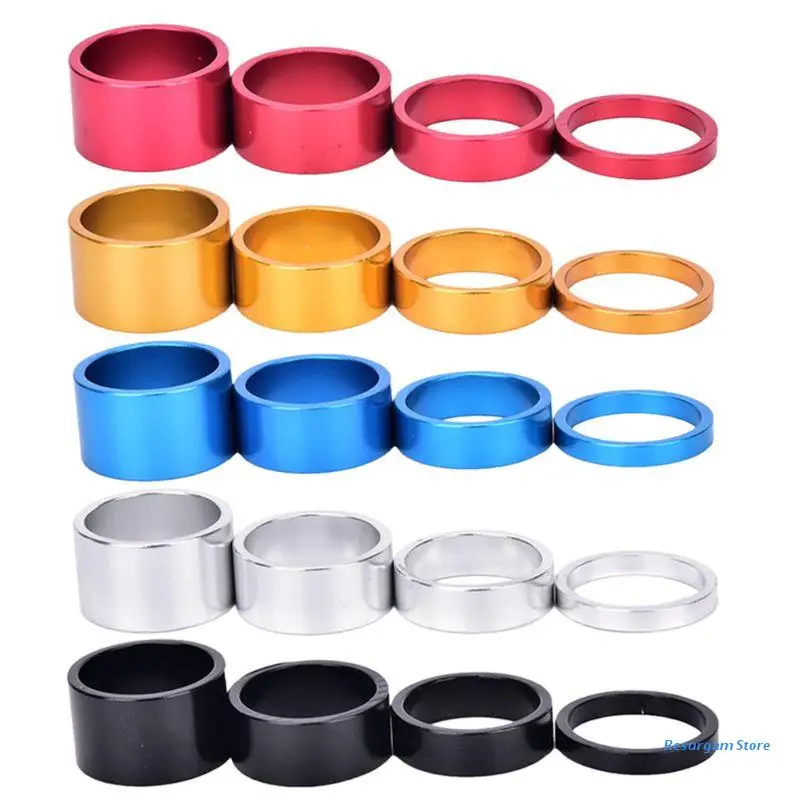 

Шток Вилки для горного велосипеда, распорки для шоссейного велосипеда, Шайба из алюминиевого сплава, аксессуары для велоспорта, комплект из...