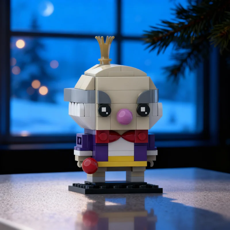 138 шт. MOC King Candy Wreck-It Ralph BrickHeadz Модель строительных блоков Архитектурный декор Творческий подарок на день рождения Образовательный DIY-набор (art.: 3920dcc5a5ea0) - 3920dcc5a5ea0