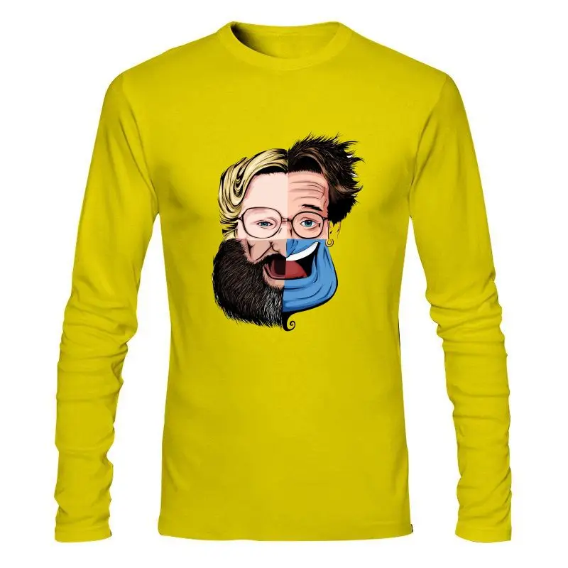 

Мужская одежда, футболка с 4 лицами Робина Уильямса