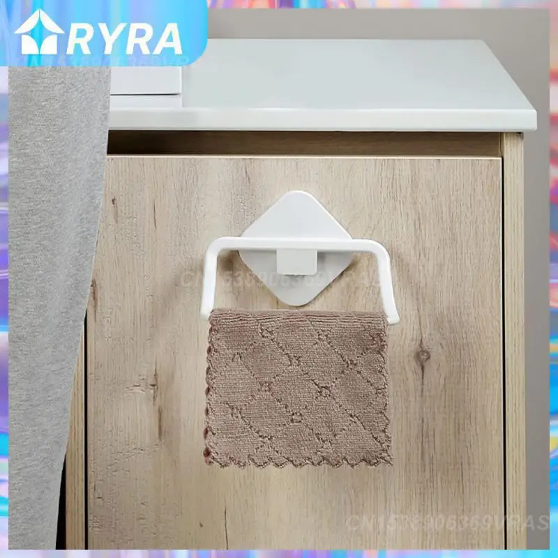 

Набор аксессуаров для ванной комнаты, стеллаж для хранения в туалете и ванной, настенный держатель для полотенец, крючок для полотенец, само...