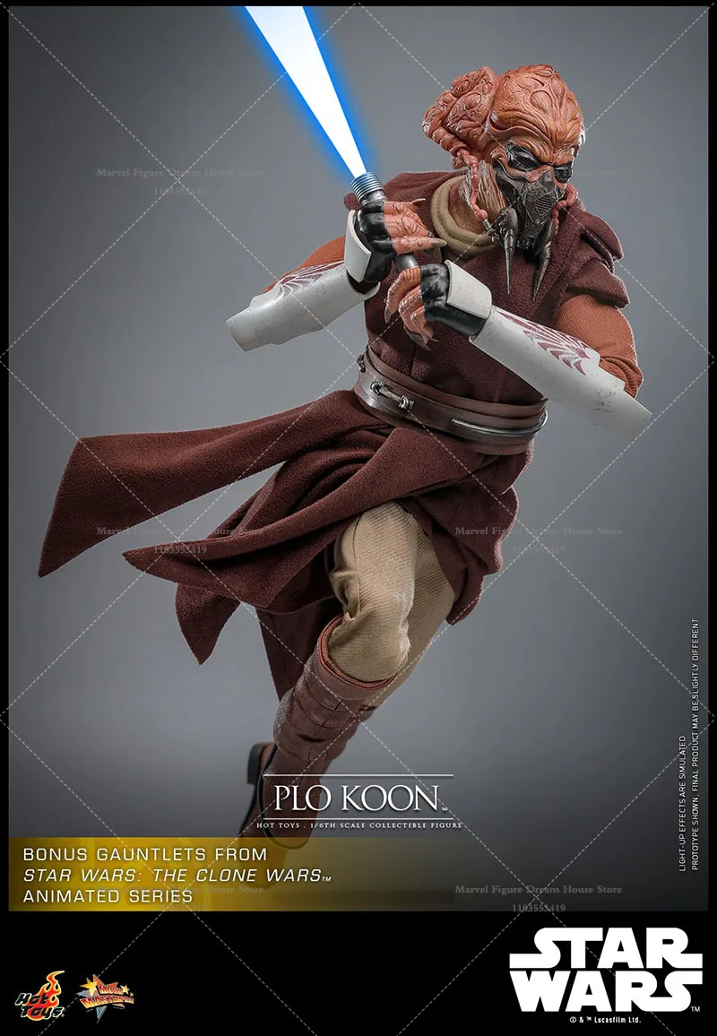 Фото Фигурка солдата HOTTOYS MMS785: Электрический Дорин Кел Дор и Пло Куун, масштаб 1/6, уникальный дизайн, полный комплект, 12 дюймов №4