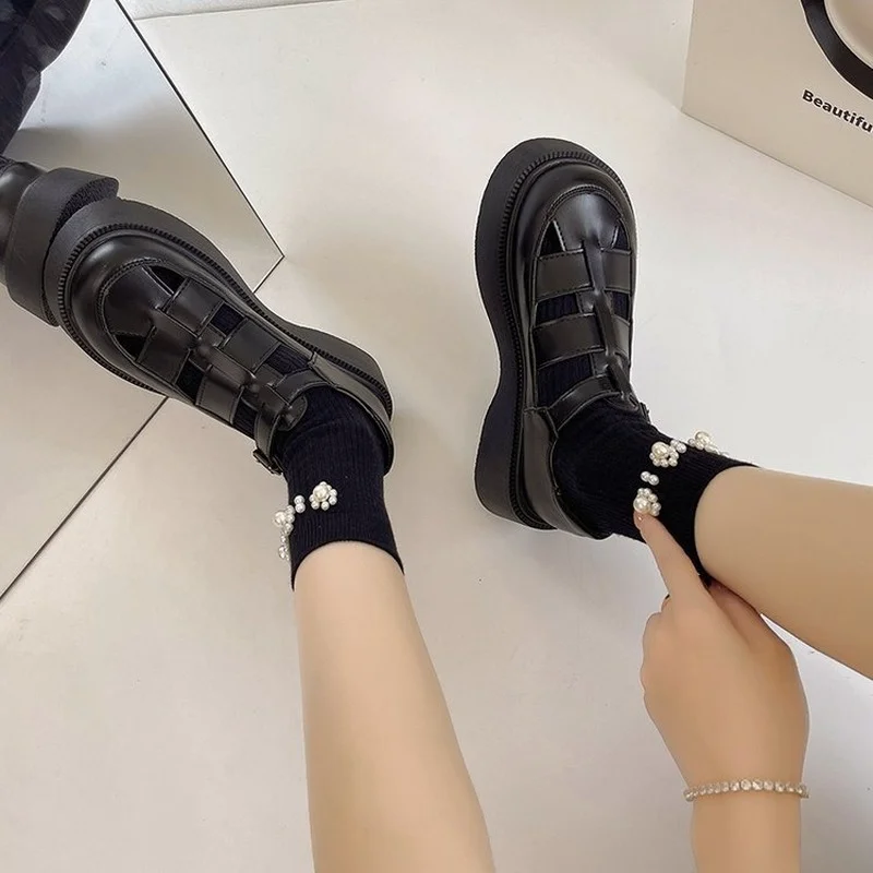 

Сандалии женские из натуральной кожи, выразительные босоножки в римском стиле, повседневная обувь для отпуска, гладиаторы, летняя обувь