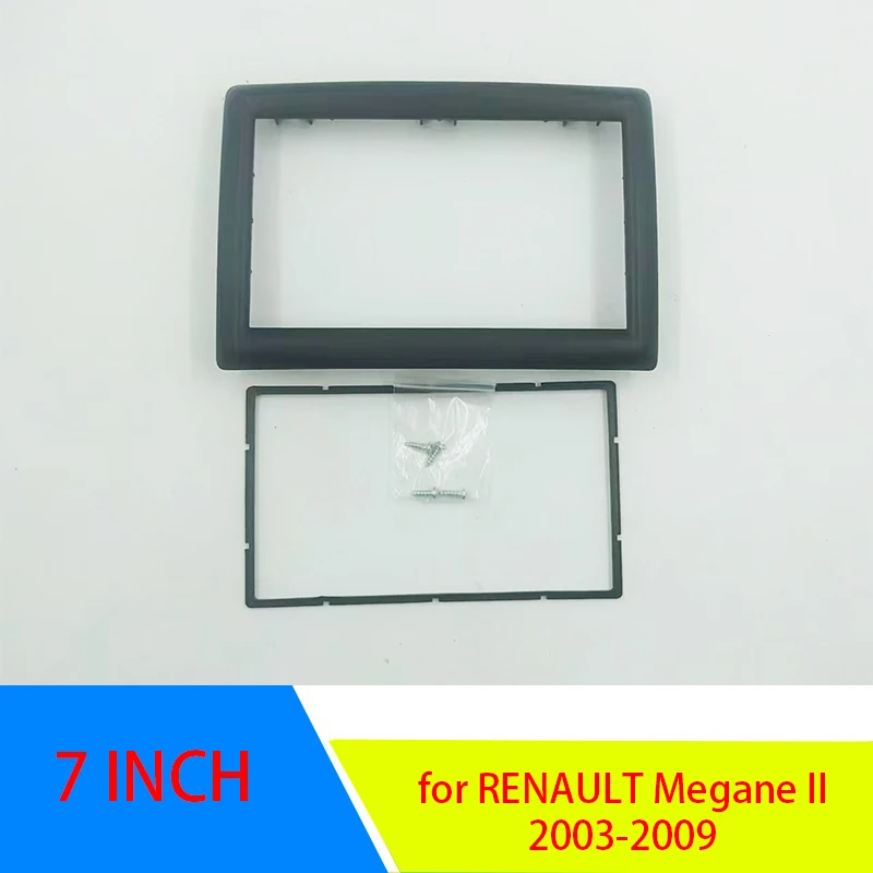Двойная автомобильная радиостанция 2DIN для RENAULT Megane II 2003-2009 рамка стерео панель
