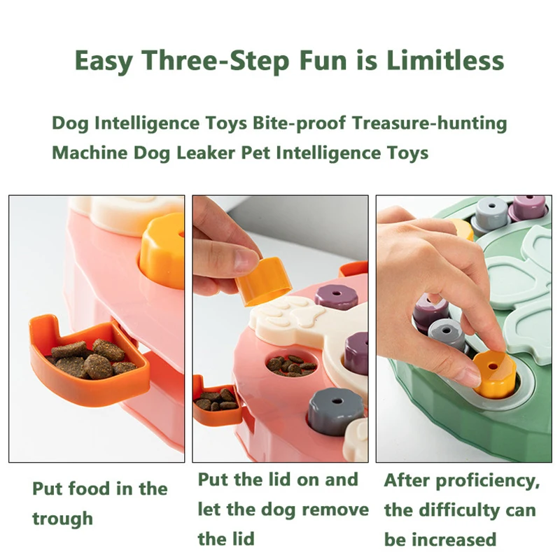 Dog Puzzle Slow Feeder Interactive Game 2