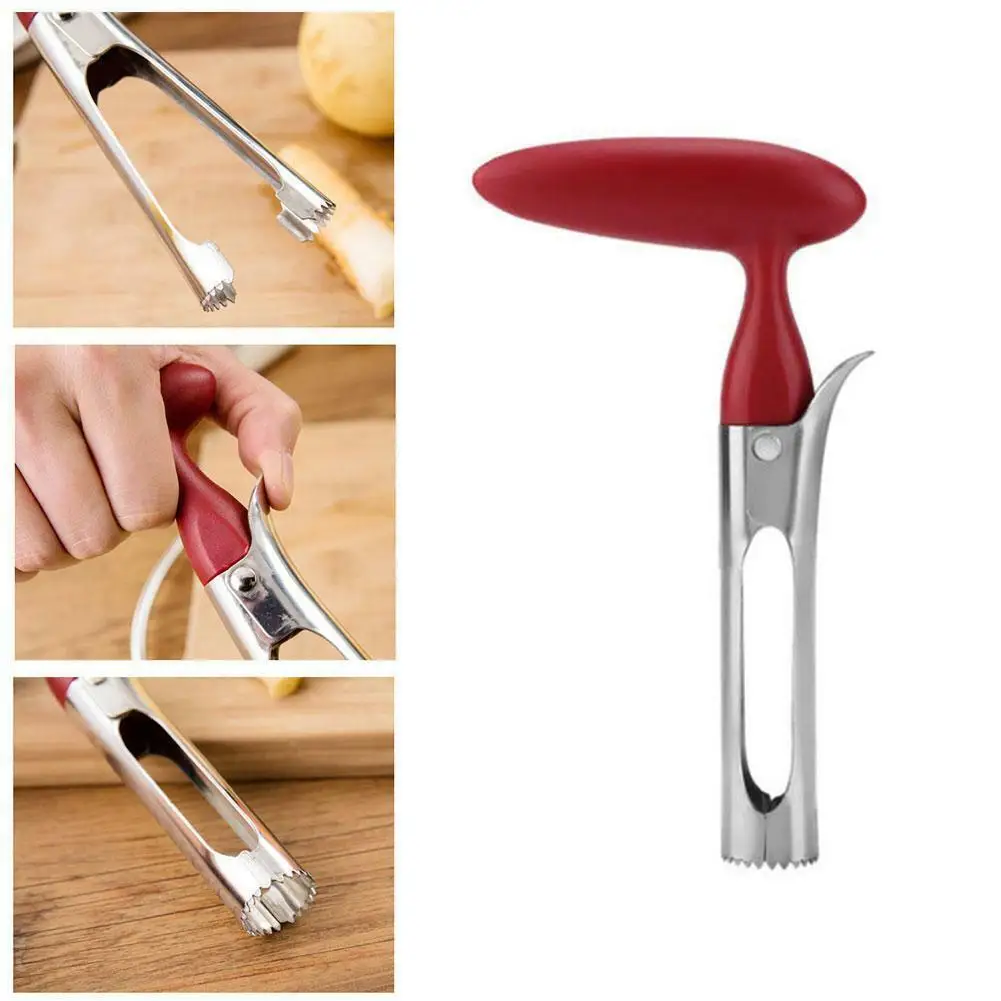 

1PCS Apple Cutter Knife Corers Fruit Slicer Multi-funct Cutting Vegetable Core Removed Stainless Steel Kitchen Gadgets Tools