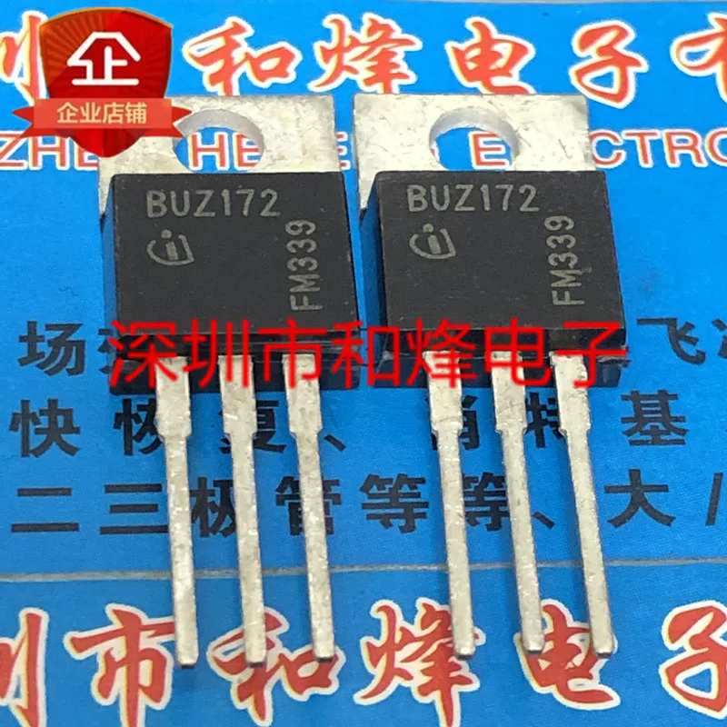 

5 шт.-10 шт. BUZ172 TO-220 -55V -22A Новый и оригинальный на складе