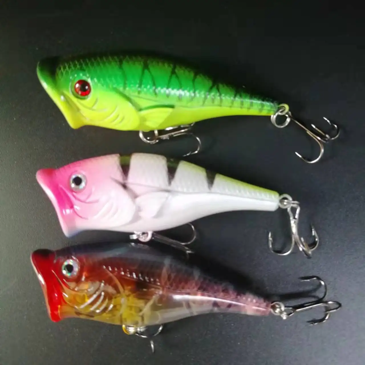 

3 шт., приманка для рыбалки, 75 мм, 10 г