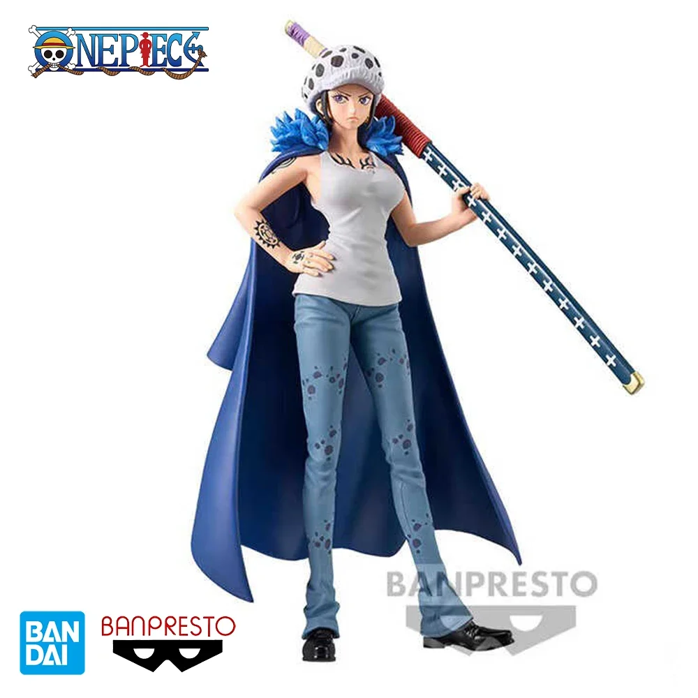 BANDAI bansoon One Piece Anime DXF Trafalgar Law CHANGE ver. Коллекционные модели фигурок серии GRANDLINE