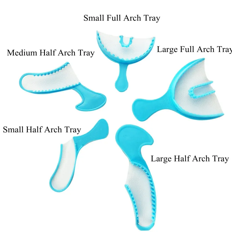 

Стоматологический одноразовый голубой поднос с сетчатой сеткой