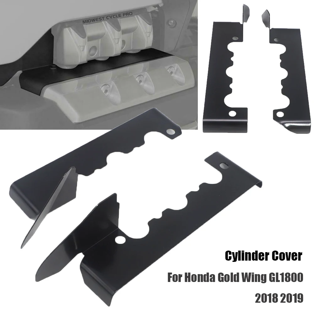 

Для Honda Goldwing GL1800 2018 2019 ! Крышка головки блока цилиндров мотоцикла ЧЕРНАЯ