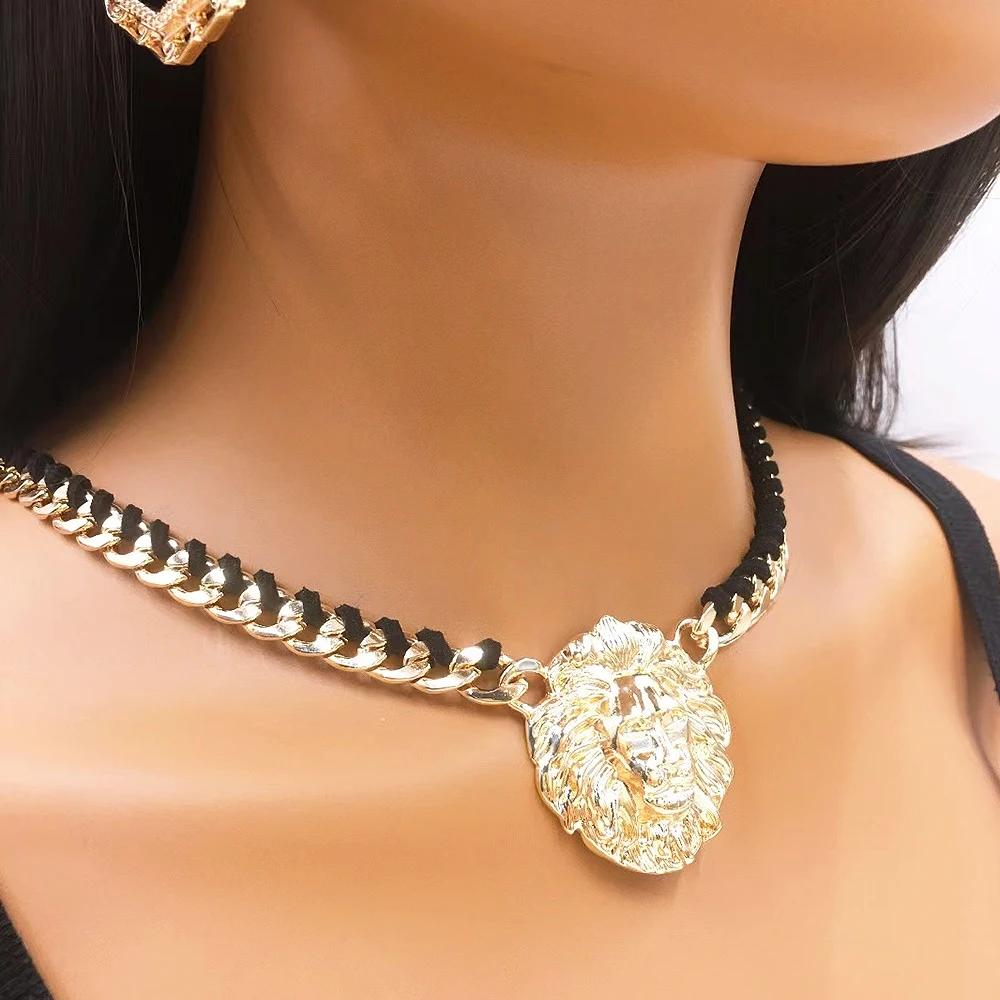 Элегантный подарок искусственный сплав цинка стильная голова льва