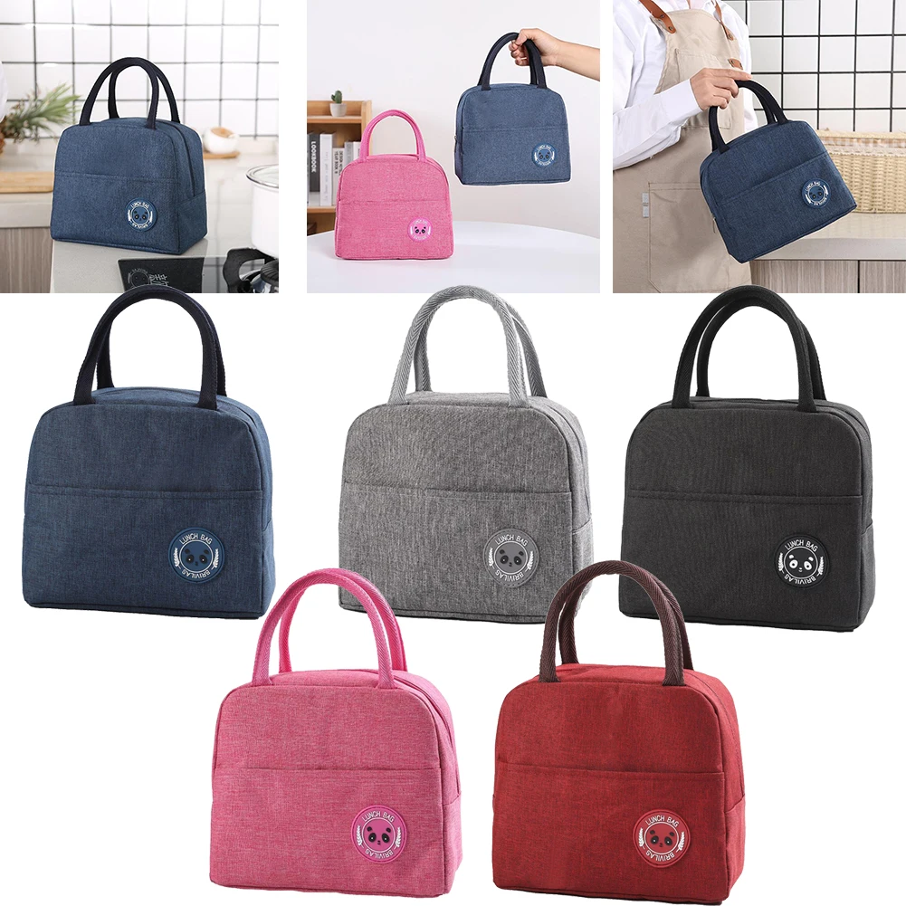 

1 Pcs Multi Colors Lunch Bag Food Storage Box For Adults Kids Insulated Large Capacity Portable Storage Container