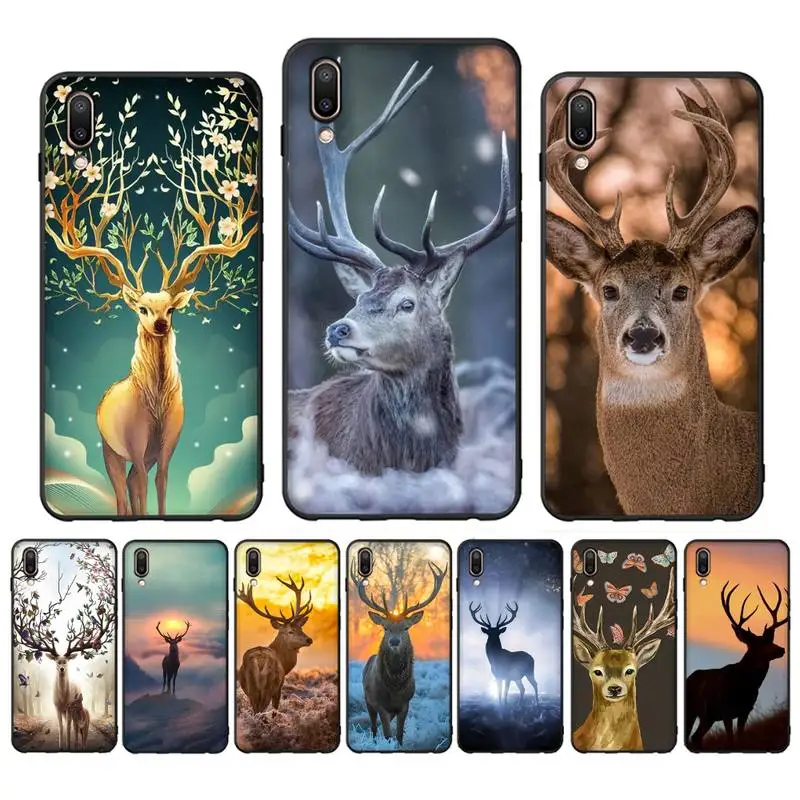 

Deer Hunting Phone Case for Vivo Y91C Y11 17 19 17 67 81 Oppo A9 2020 Realme c3