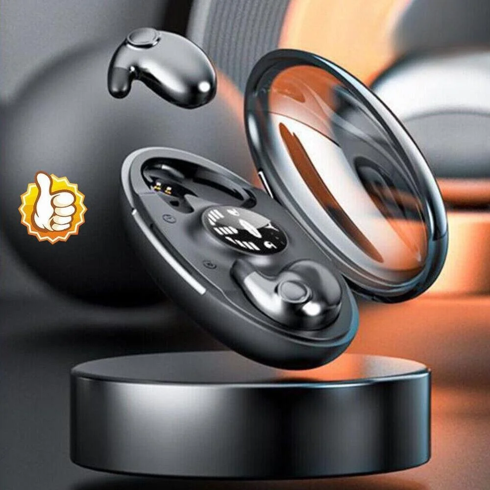 

Невидимые беспроводные наушники IPX5 с защитой от влаги, двойным шумоподавлением