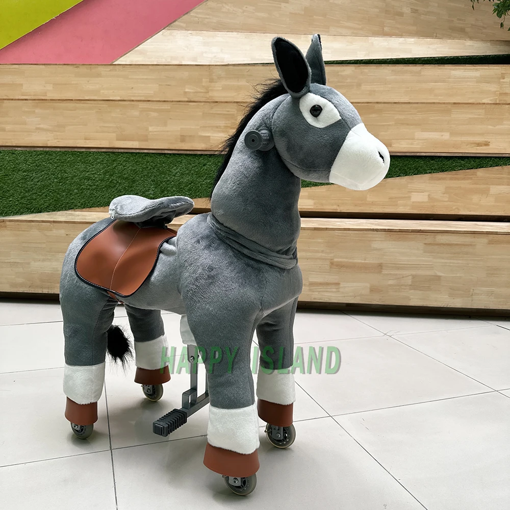 

Ride on Horse Toys Cute Lamb Riding Horse Animal Walking Horse with Wheels for 5-12 Years Kids Birthday Gifts